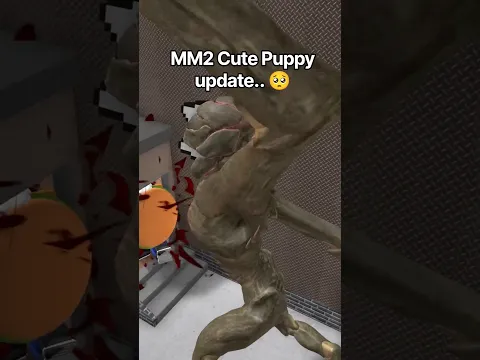 Murder Mystery 2 PUPPY update.. 🥺 #murdermystery2 #roblox #prank #funny #shorts