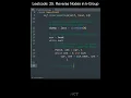 Leetcode 25 Reverse Nodes in k-Group in Python Python Leetcode Python Coding Tutorial ASMR