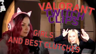 VALORANT ТВИЧ КЛИПЫ | SEXY GIRLS | BEST CLUTCHES AND WTF MOMENTS | VALORANT TWITCH CLIPS