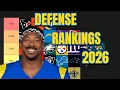 Top 5 Defenses 2026 Fantasy Football