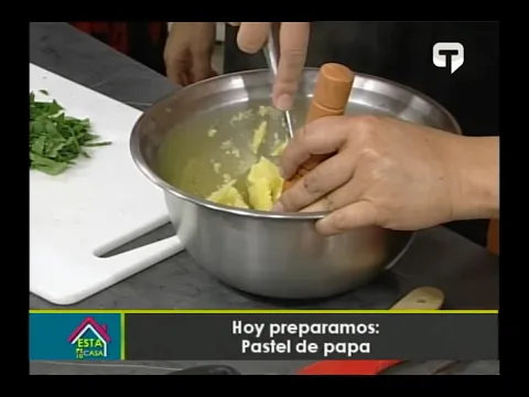 Hoy preparamos pastel de papa