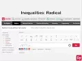 Inequalities Radical