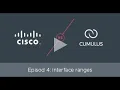 How to configure interface ranges with Cisco NX-OS Arista EOS vs NVIDIA Cumulus Linux