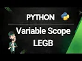 Python Tutorial Hindi Variable Scope - Understanding the LEGB rule and statements