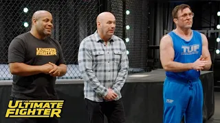 Daniel Cormier Chael Sonnen s coach introductions The Ultimate Fighter ESPN MMA