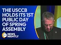 The USCCB Holds Its First Public Day of the 2023 Spring Assembly EWTN News Nightly