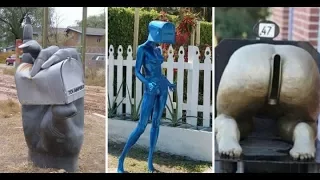 The Funniest Mailbox Designs Funny Mailboxes Found Across America Weird Mailboxes