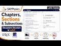 How to Create Chapters Sections Subsections in LaTeX