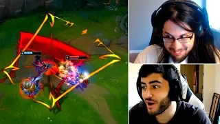 Imaqtpie Reacts *NEW* Aatrox GAMEPLAY | Pobelter & QT Clapped | Yassuo | Gosu | LoL Funny Moments