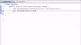 Java Programming Tutorial 33 Multidimensional Arrays YouTube