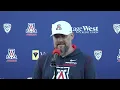 Arizona Football Spring Practice Interview - Brennan Carroll