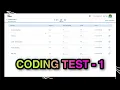 CODING TEST-1 5 Practices Frontend intermediate Using CSS Flex Box