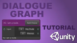 UNITY DIALOGUE GRAPH TUTORIAL - Save Load Graphs