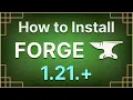 How to install Forge for Minecraft
