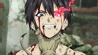 شاب بينتقل لعالم آخر عشان ينقذ العالم ولكن الفريق بيخونه ولكن بيتصدمو من قوته المرعبه ملخص انمي كامل 