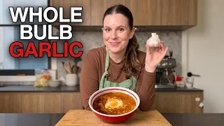 The 10 Minute Spanish Soup That Uses A Whole Bulb Of Garlic (Sopa de Ajo)