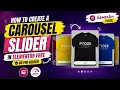 How to Create a Carousel Slider in Elementor Free No Pro Needed
