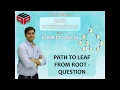 Path to Leaf from Root Question Binary Tree in JAVA Data Structures and Algorithms