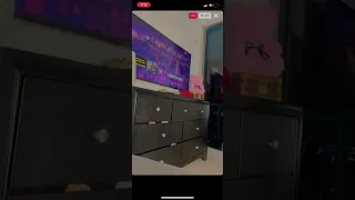  dimeracks twerking on instagram live