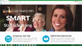 Staff scheduling for long-term care and assisted living facilities