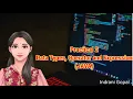 Matriculation Computer Science Practical 2 Data Types Operator and Expression JAVA