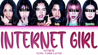 KARAOKE KATSEYE - INTERNET GIRL but you are Megan Yoonchae Sophia Color Coded