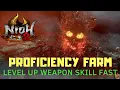 Nioh 2 Proficiency Farming Guide to Farm Weapon Skill Points Fast