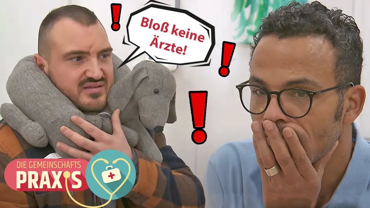 "Ich will nichts mit Ärzten zu tun haben!" Was ist mit Aaron los? | Die Gemeinschaftspraxis | SAT.1
