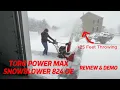 Toro Power Max 824 OE Review Great Two Stage Snowblower