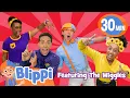 Download Lagu Blippi Wiggle (Feat. The Wiggles) - Blippi Kids Songs and Music Videos | Educational Videos for Kids