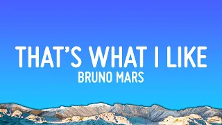 Bruno Mars That S What I Like Lyrics 