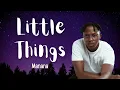 LITTLE THINGS - Manana (Lyrics Video)