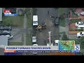 Possible tornado touches down in Pico Rivera