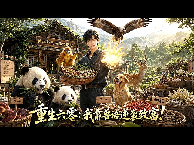 Reborn in 1960 as a forest ranger, can I really understand the thoughts of animals? A panda brings me a thousand-year-old lingzhi mushroom, while a golden snub-nosed monkey leads the way to medicinal