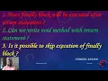 Core Java Tricky Interview Questions Control Flow