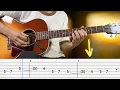 14 - Silent Sanctuary Acoustic guitar tab tutorial