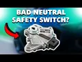 SYMPTOMS OF A BAD NEUTRAL SAFETY SWITCH Fix the Problem