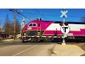 MBTA Trains Thru Franklin MA