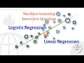 Interview Question Logistic Regression vs Linear Regression Machine Learning Data Science