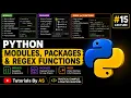 Python Tutorial Modules Packages Regular Expressions Python Course Tutorials By AS