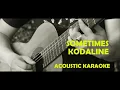 Kodaline - 'Sometimes' ( Acoustic Karaoke )