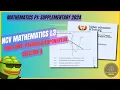 MATHEMATICS L3 NCV FUNCTIONS SUPPLEMENTARY 2024 QUESTION 3