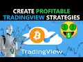 How To Setup TradingView Pine Editor Script EMA RSI Indicator Strategy Profitable BTC Crypto Trading
