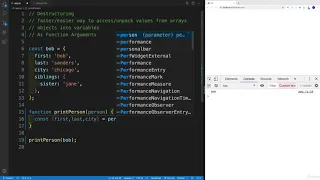 13 Destructuring Function Parameters