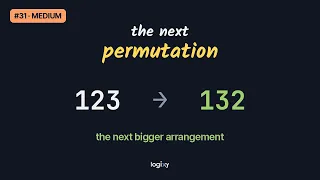 Next Permutation LeetCode Medium Python Logixy