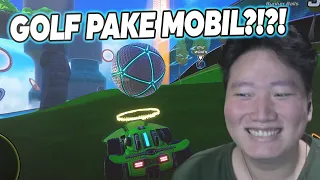 BALAPAN GOLF TAPI KAYAK ROCKET LEAGUE - Turbo Golf Racing Indonesia Funny Moments