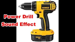 Power Drill Noises Tool Sounds Film Sound Effects No Copyright 