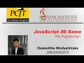 JavaScript 2D Game Java Institute Chamuditha Waidyathilaka