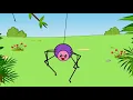 Minik Bir Örümcek şarkısı ve devamında Sevimli Dostlar Bebek Şarkıları | Adisebaba TV Kids Songs