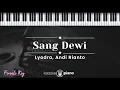 Download Lagu Sang Dewi - Lyodra, Andi Rianto (KARAOKE PIANO - FEMALE KEY)